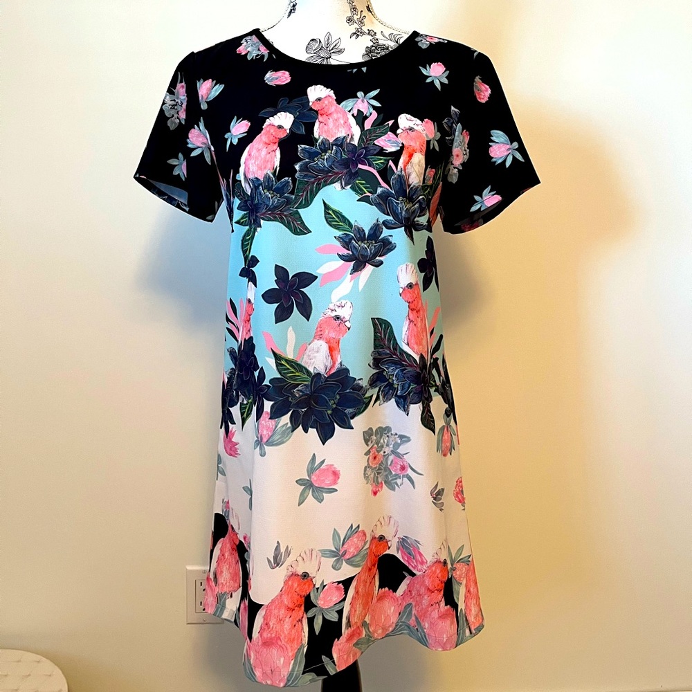 Mink pink exotic dress